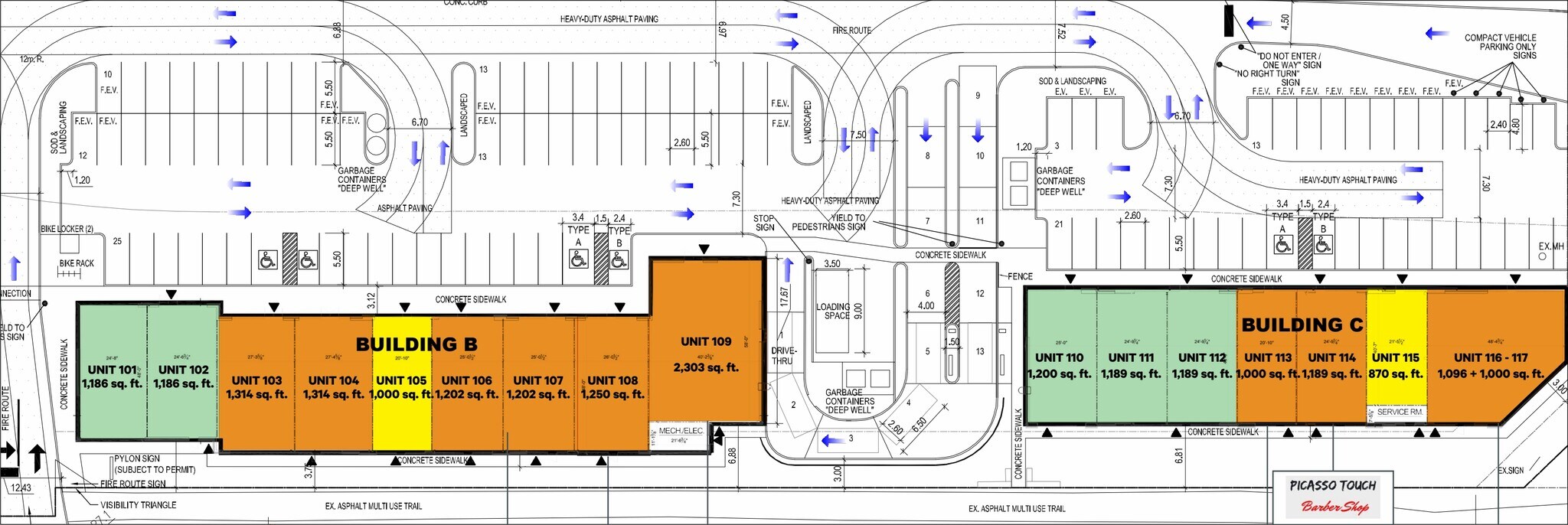 535 Manitou Dr, Kitchener, ON à louer Plan de site- Image 1 de 1