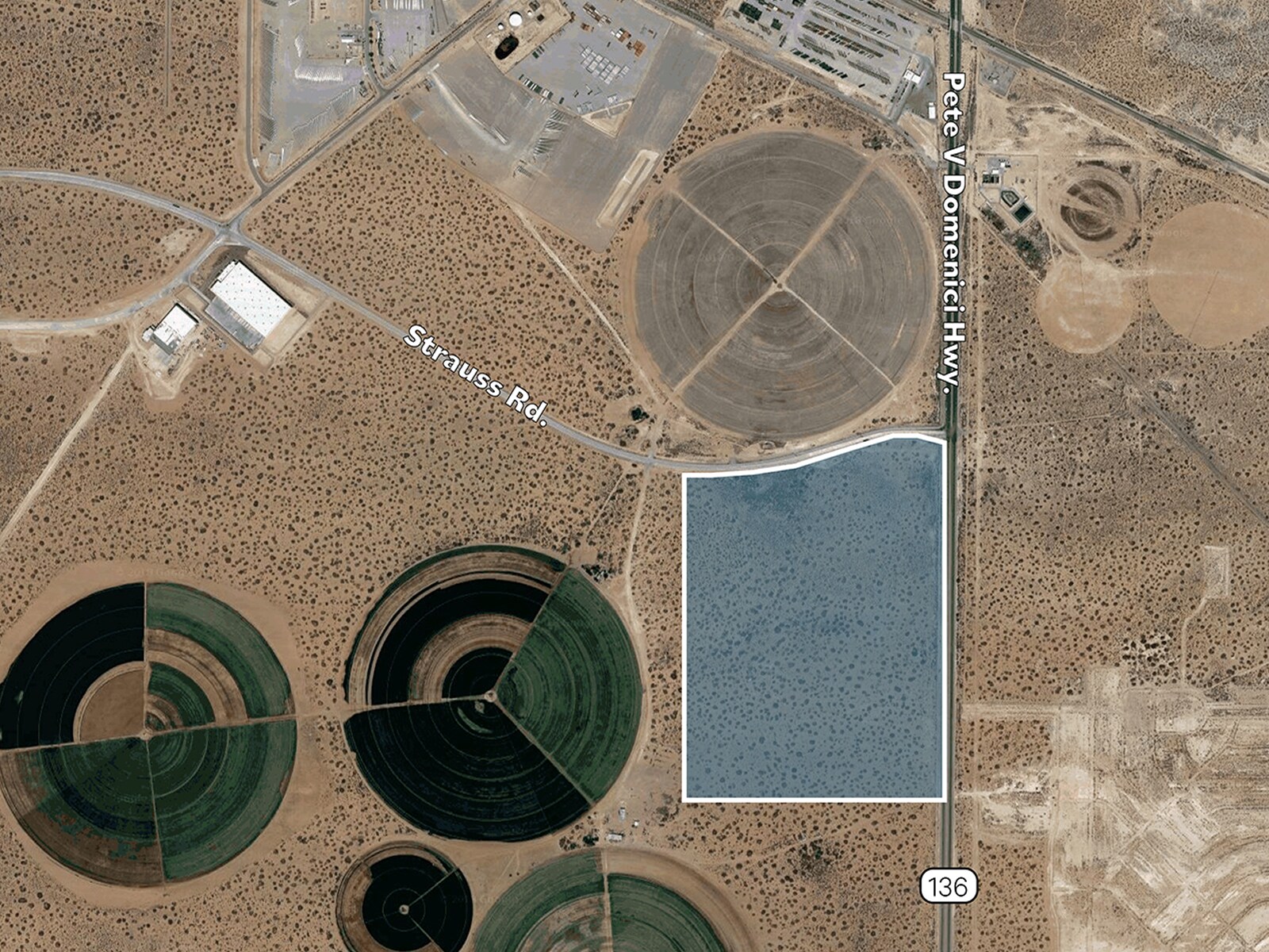 9101 Pete V Domenici Hwy, Santa Teresa, NM à vendre Photo du bâtiment- Image 1 de 2