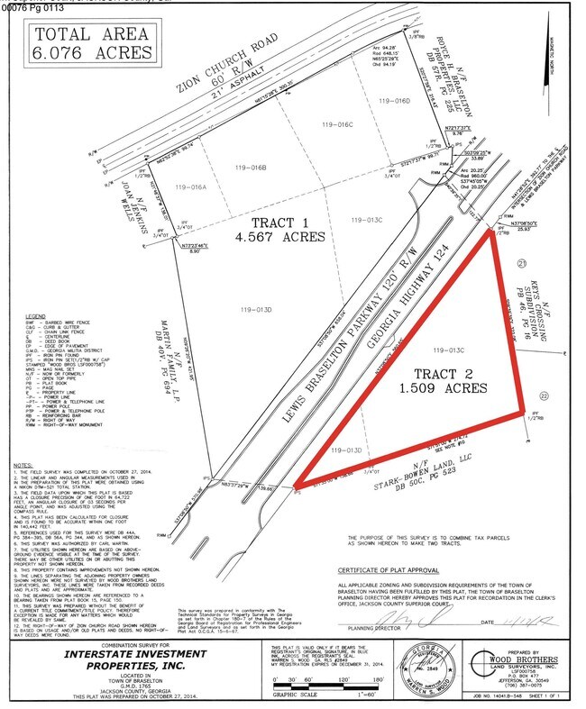 Plus de détails pour Lewis Braselton Blvd, Braselton, GA - Terrain à vendre