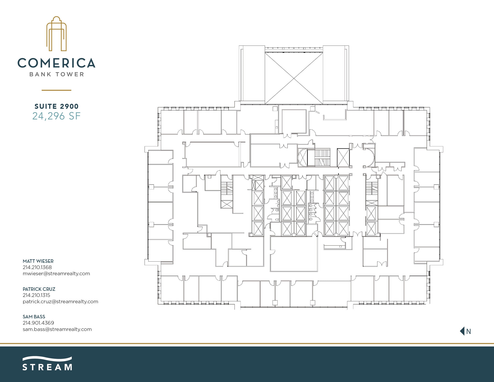 1717 Main St, Dallas, TX for lease Floor Plan- Image 1 of 1