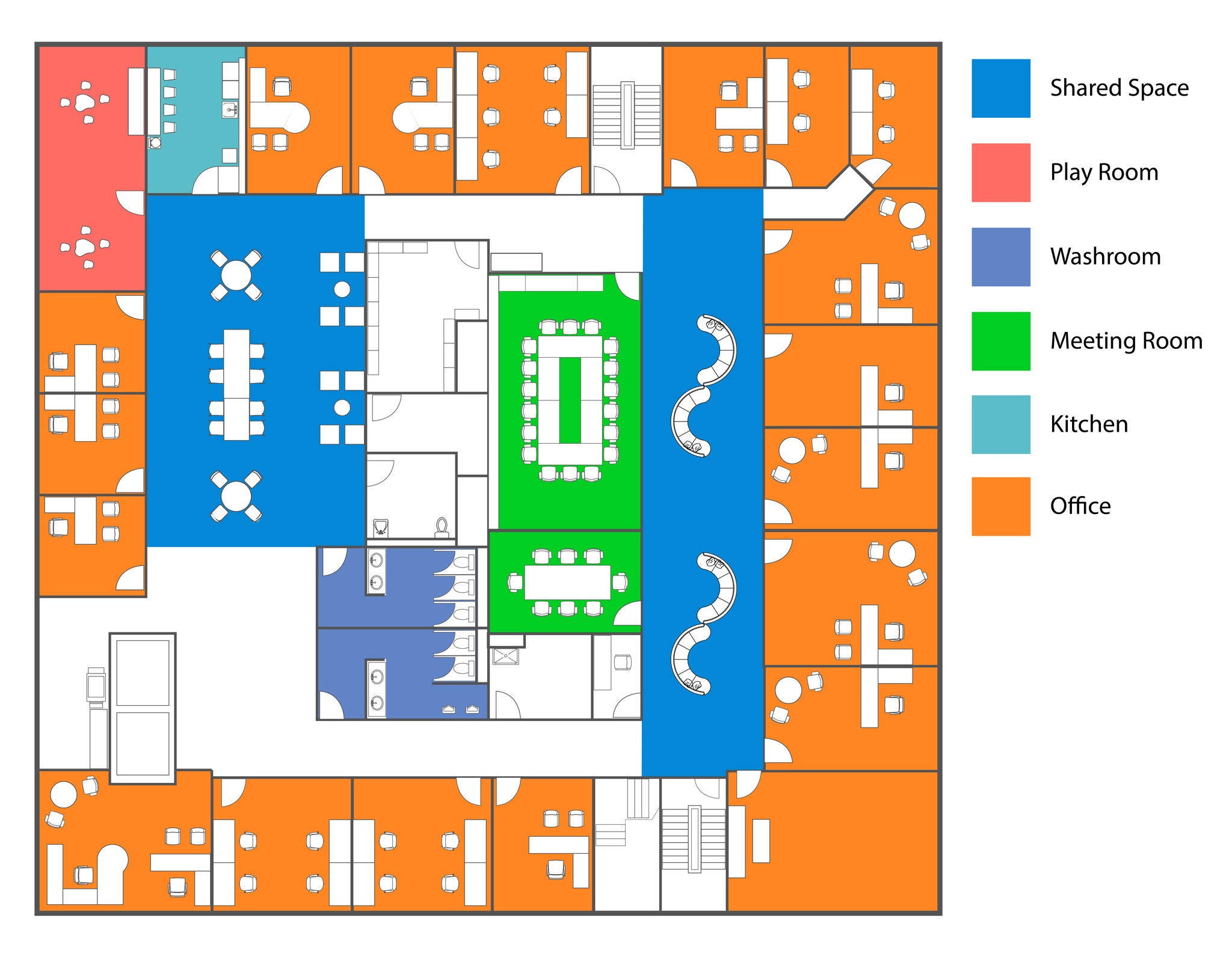 205 Placer Ct, Toronto, ON for lease Floor Plan- Image 1 of 2