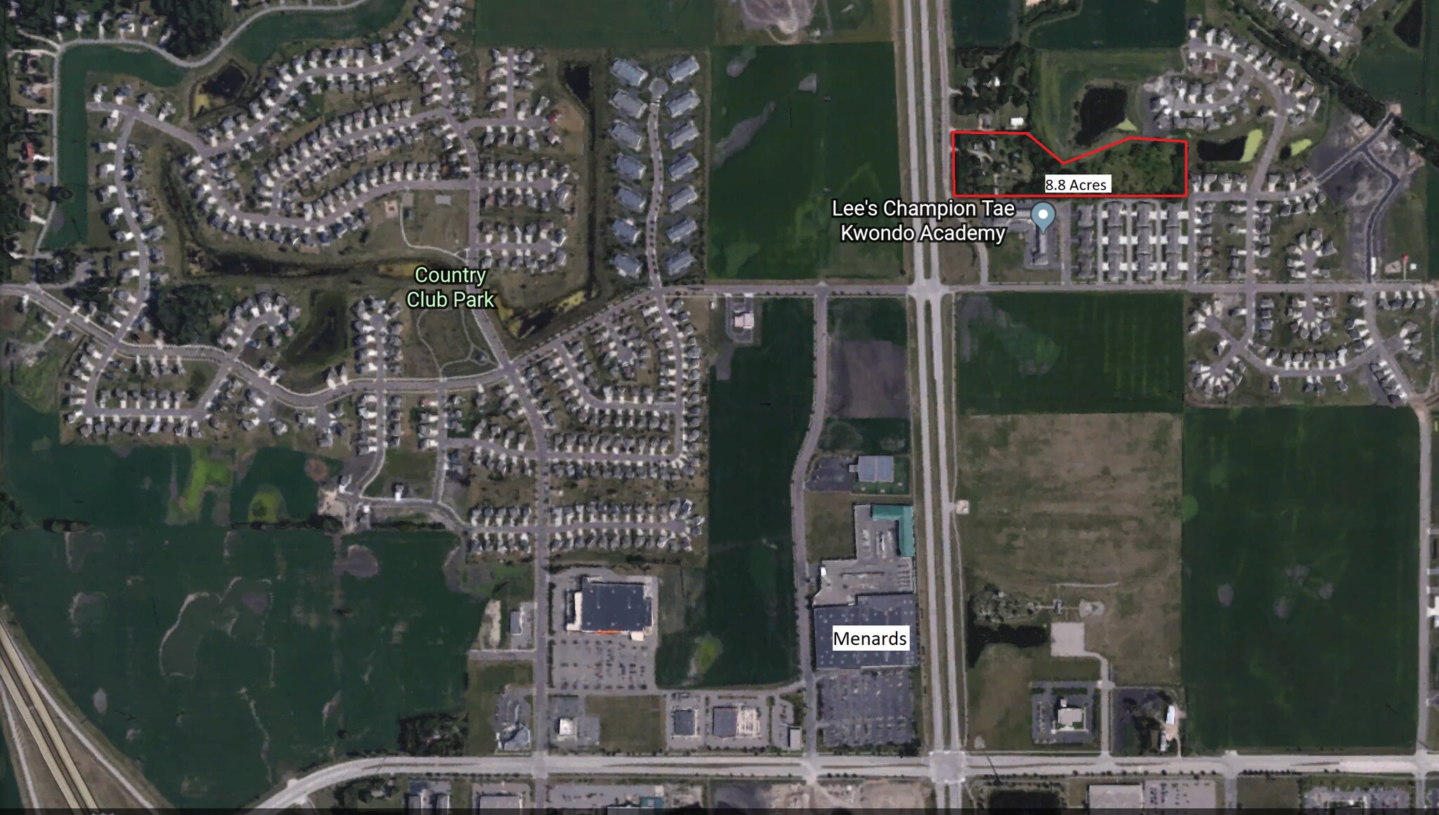 190 N Augusta Ct, Mankato, MN for sale Aerial- Image 1 of 2