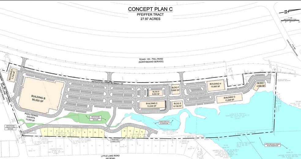SEQ Hwy 79 & Hwy 130, Hutto, TX for sale - Site Plan - Image 2 of 5