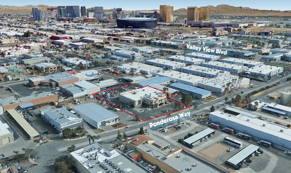 4022 Ponderosa Way, Las Vegas, NV à vendre - Photo du bâtiment - Image 2 de 6