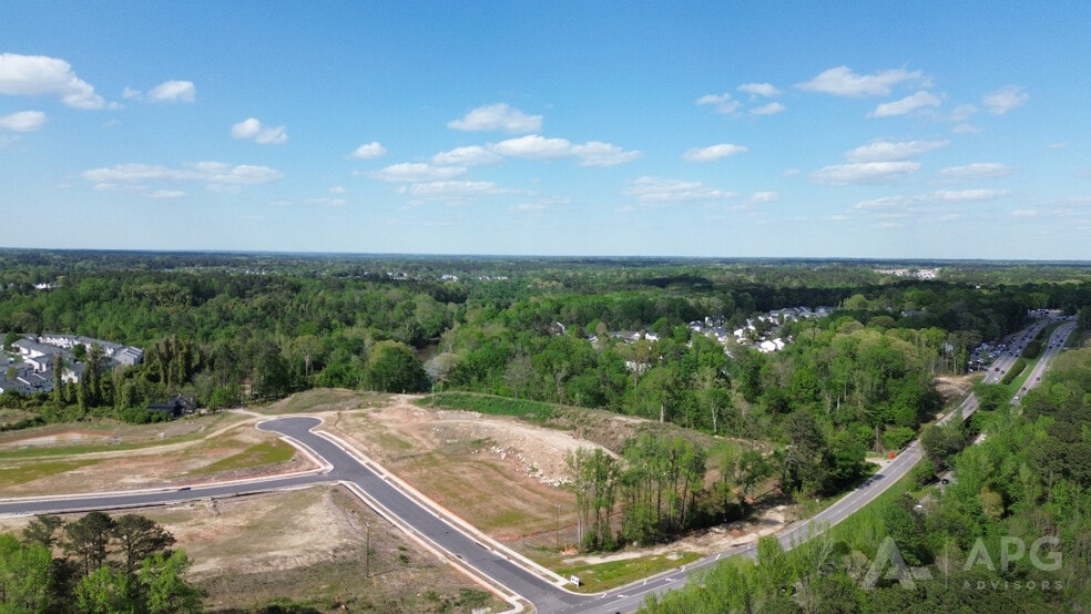 3201 Columbia River Ln, Raleigh, NC à vendre - Aérien - Image 2 de 6