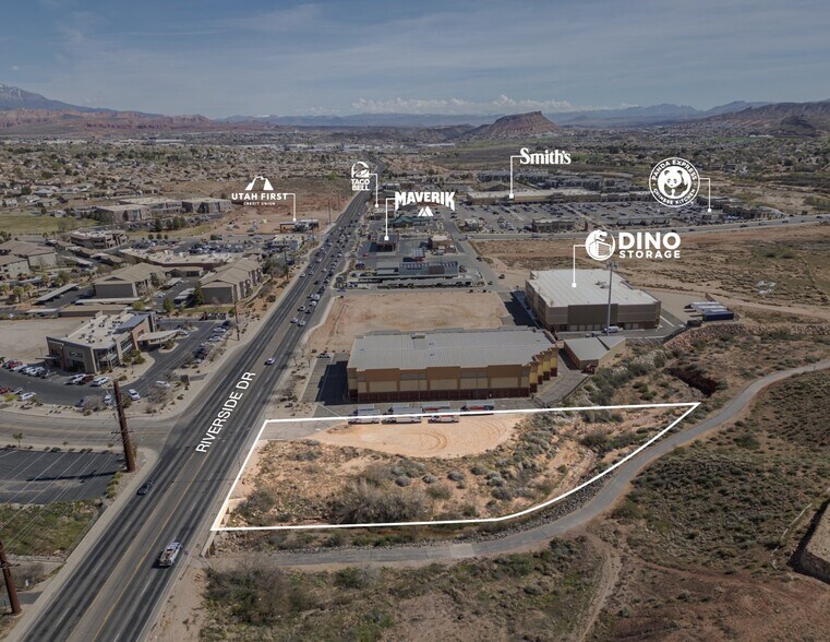 Approx 1990 E Riverside Dr, Saint George, UT for sale - Building Photo - Image 1 of 5