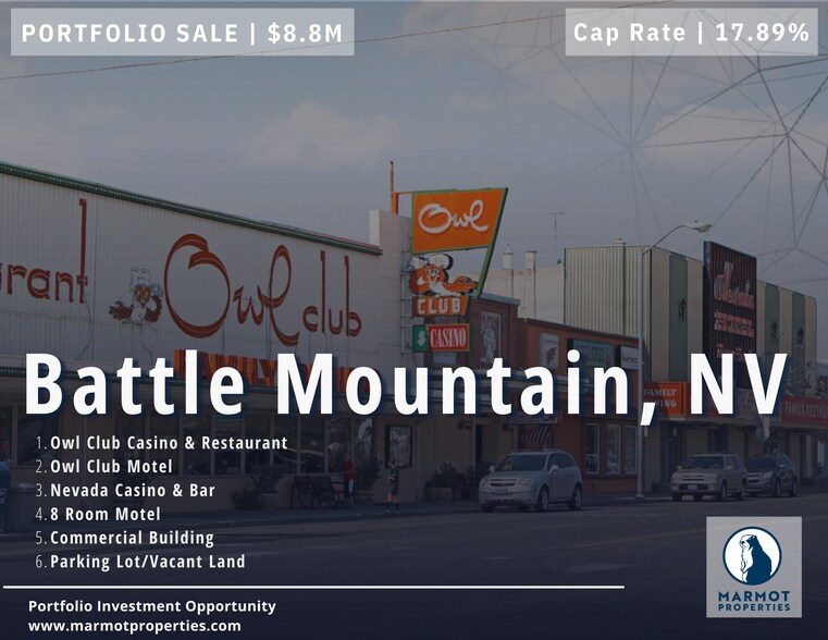 Battle Mountain Gaming & Hospitality portefeuille de 6 propriétés à vendre sur LoopNet.ca - Photo du bâtiment - Image 3 de 32