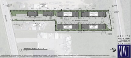 3889 Walden Avenue Ave, Lancaster, NY for lease Site Plan- Image 1 of 2