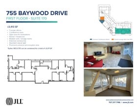 755-775 Baywood Dr, Petaluma, CA à louer Plan d’étage- Image 1 de 5