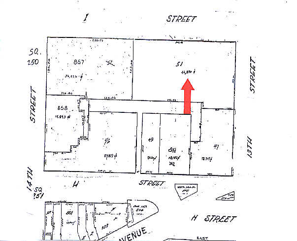 1300 I St NW, Washington, DC for lease - Plat Map - Image 2 of 31
