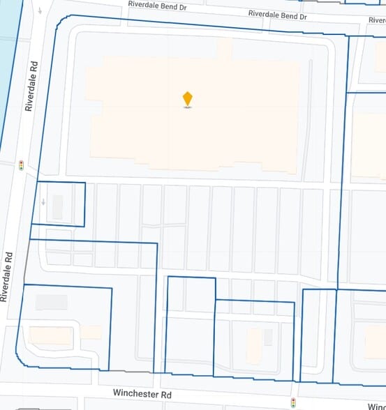 7060 Winchester Rd, Memphis, TN à louer - Plan cadastral - Image 2 de 2