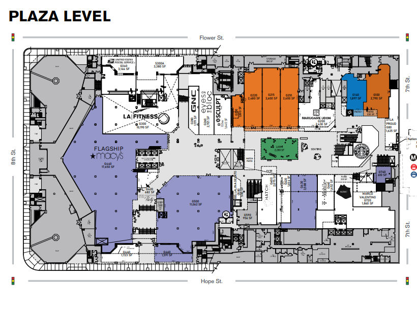 750 W 7th St, Los Angeles, CA for lease Floor Plan- Image 1 of 1