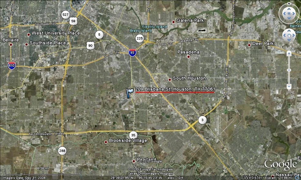 209 Brisbane Rd, Houston, TX à vendre - Aérien - Image 2 de 9