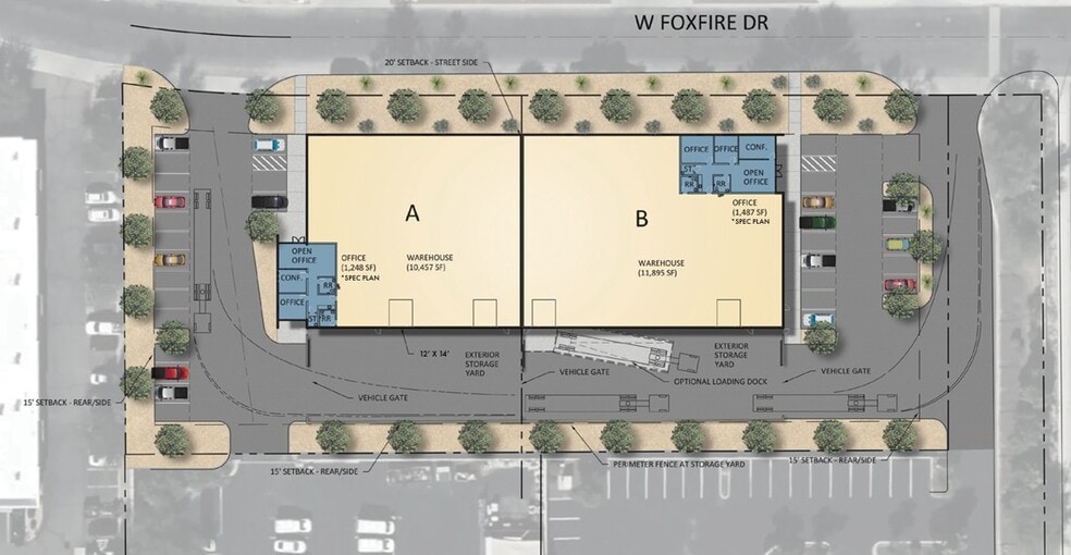 Foxfire Industrial (Proposed) portfolio of 2 properties for sale on LoopNet.ca - Site Plan - Image 3 of 5