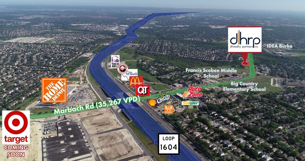 10517 Marbach Rd, San Antonio, TX à vendre - Photo du bâtiment - Image 2 de 28