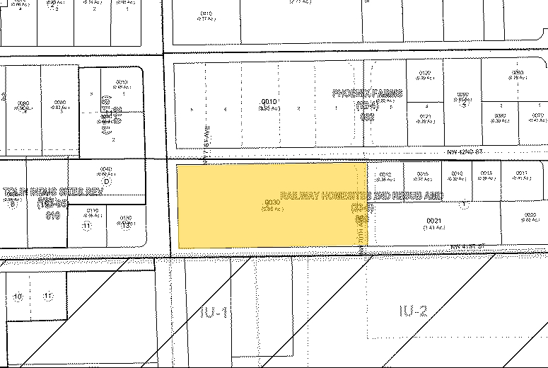 7005-7145 NW 41 St, Miami, FL for lease Plat Map- Image 1 of 2