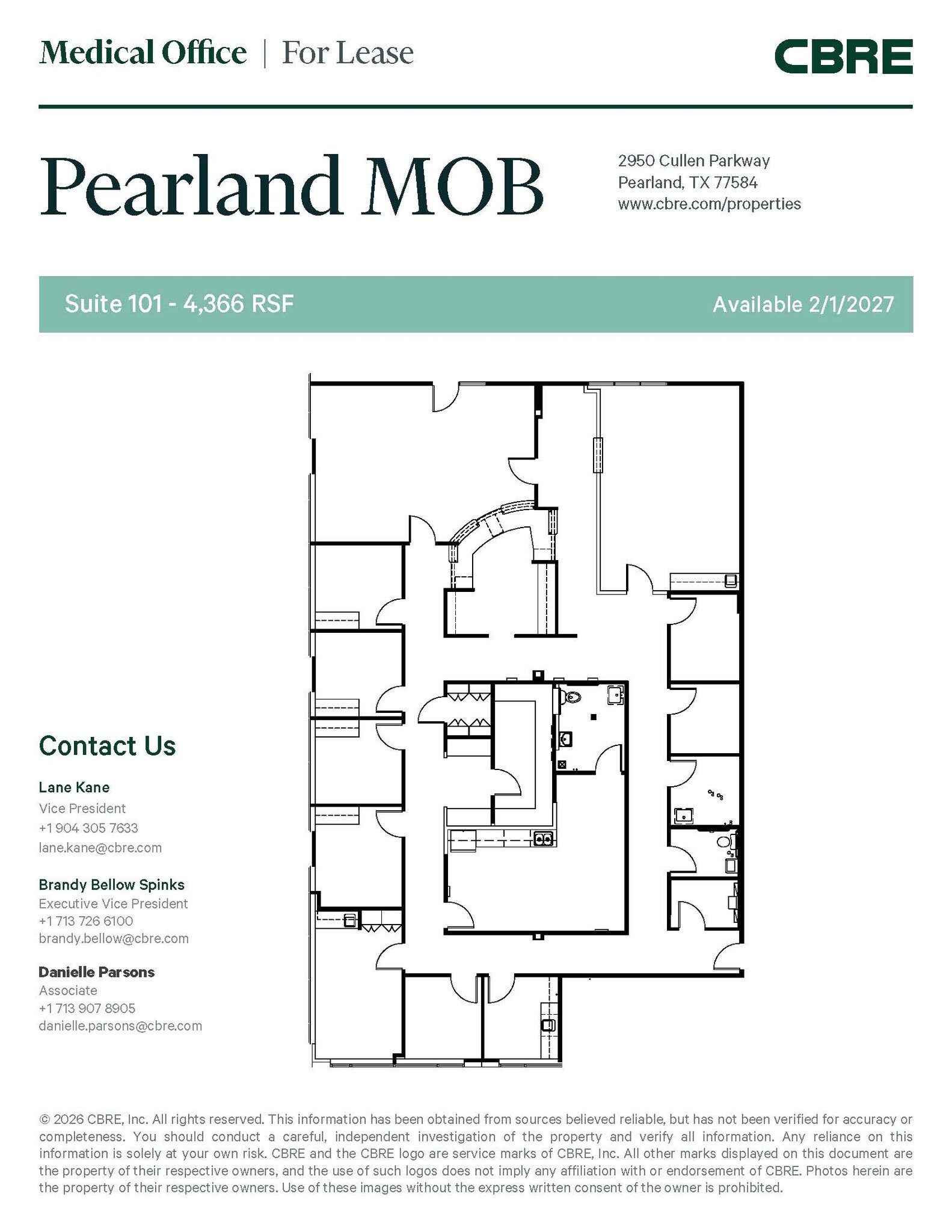 2950 Cullen Pky, Pearland, TX for lease Interior Photo- Image 1 of 1