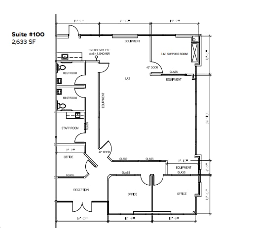 7090 Miratech Dr, San Diego, CA for lease Floor Plan- Image 1 of 1