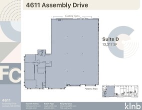 4611 Assembly Dr, Lanham, MD for lease Floor Plan- Image 1 of 1