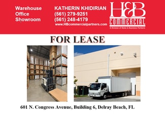 More details for 601 N Congress Ave, Delray Beach, FL - Flex, Industrial for Lease