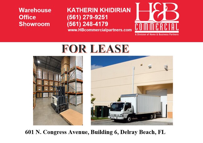Plus de détails pour 601 N Congress Ave, Delray Beach, FL - Industriel à louer
