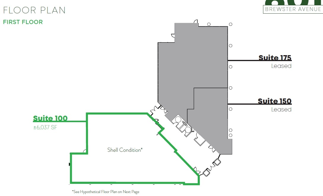 801 Brewster Ave, Redwood City, CA for lease Floor Plan- Image 1 of 1