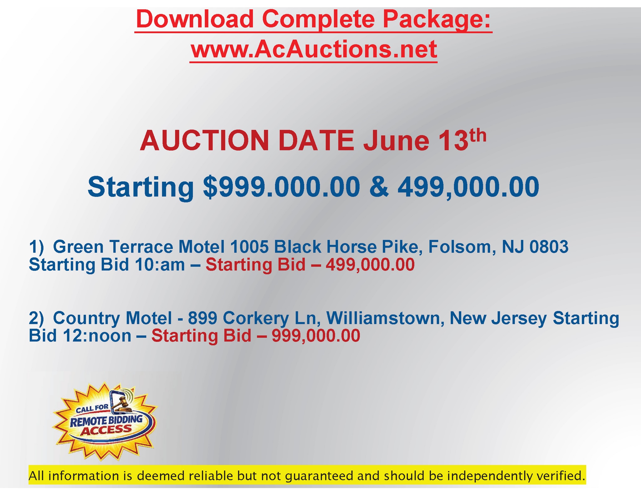 South Jersey Investor Portfolio Auction portfolio of 2 properties for sale on LoopNet.ca Building Photo- Image 1 of 16