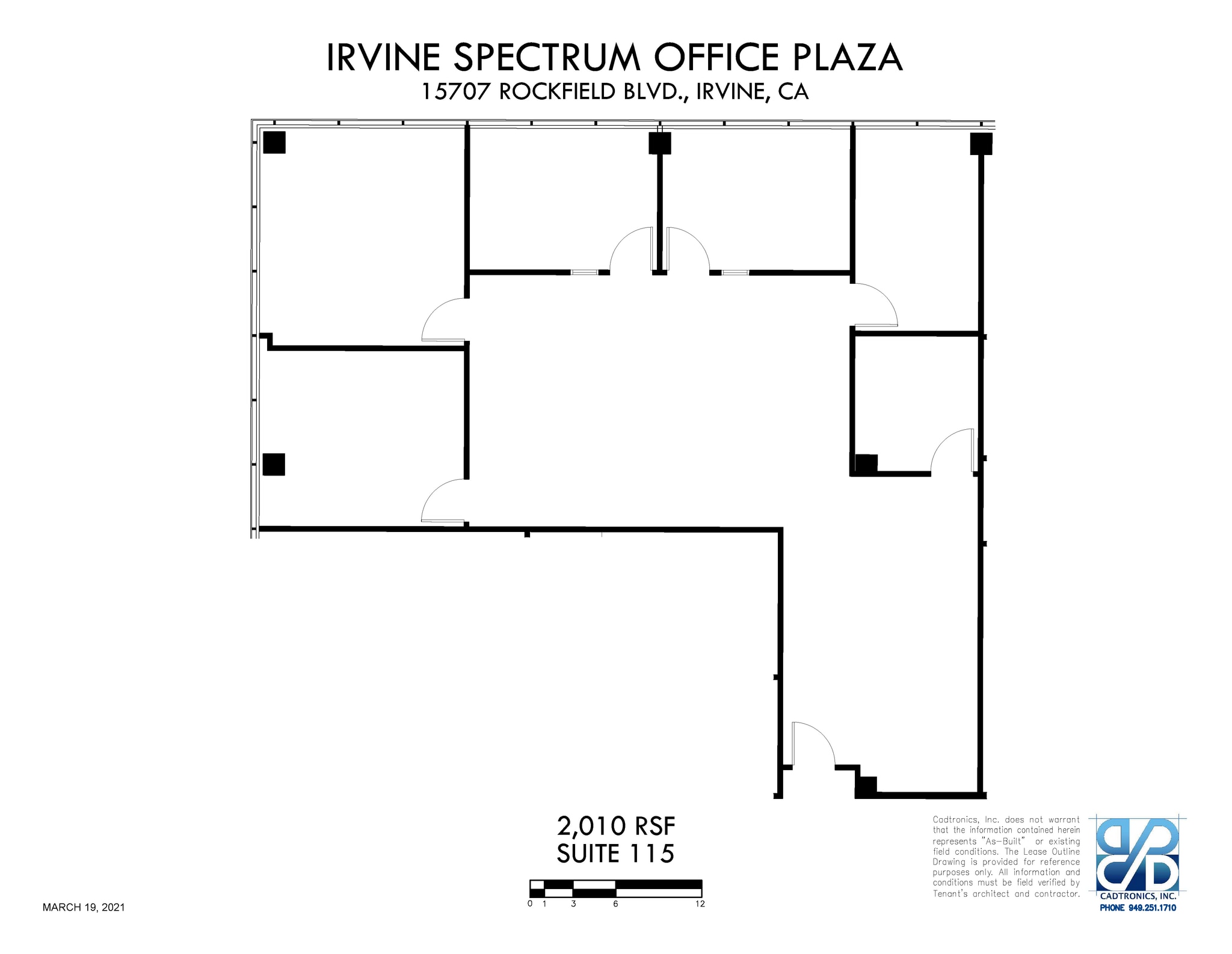 15707 Rockfield Blvd, Irvine, CA for lease Floor Plan- Image 1 of 1