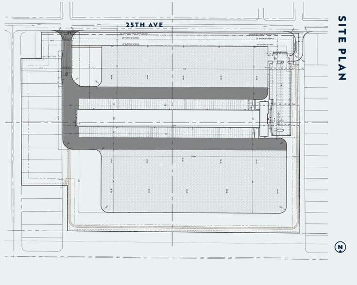 3615 W 25th Ave, Gary, IN à louer - Plan de site - Image 2 de 2