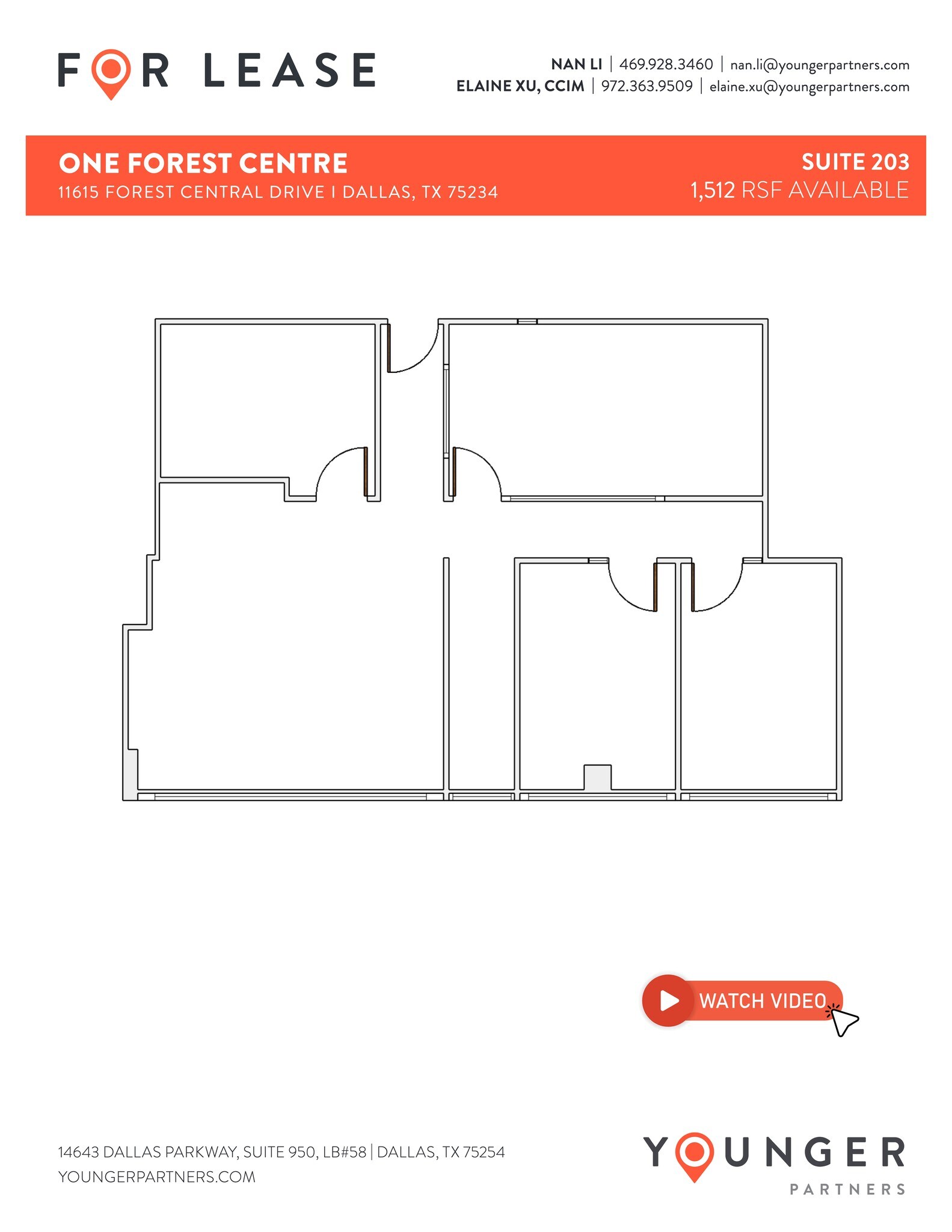 11615 Forest Central Dr, Dallas, TX for lease Site Plan- Image 1 of 5