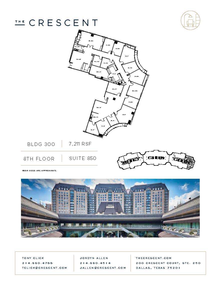 100 Crescent Ct, Dallas, TX for lease Floor Plan- Image 1 of 1