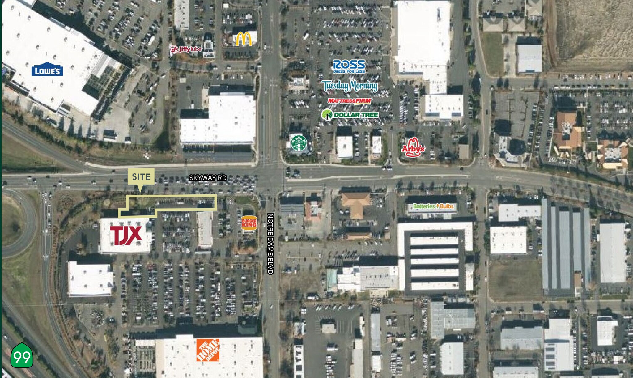 Skyway, Chico, CA à vendre Aérien- Image 1 de 4