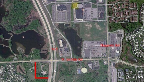 S M-5 Rd, Novi, MI à vendre - Aérien - Image 2 de 3