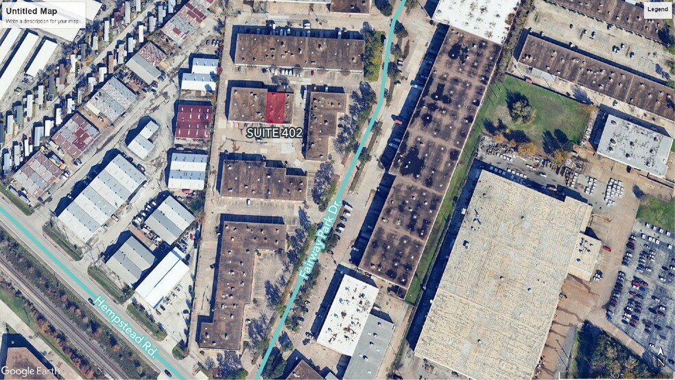 2521 Fairway Park Dr, Houston, TX for lease - Aerial - Image 3 of 6