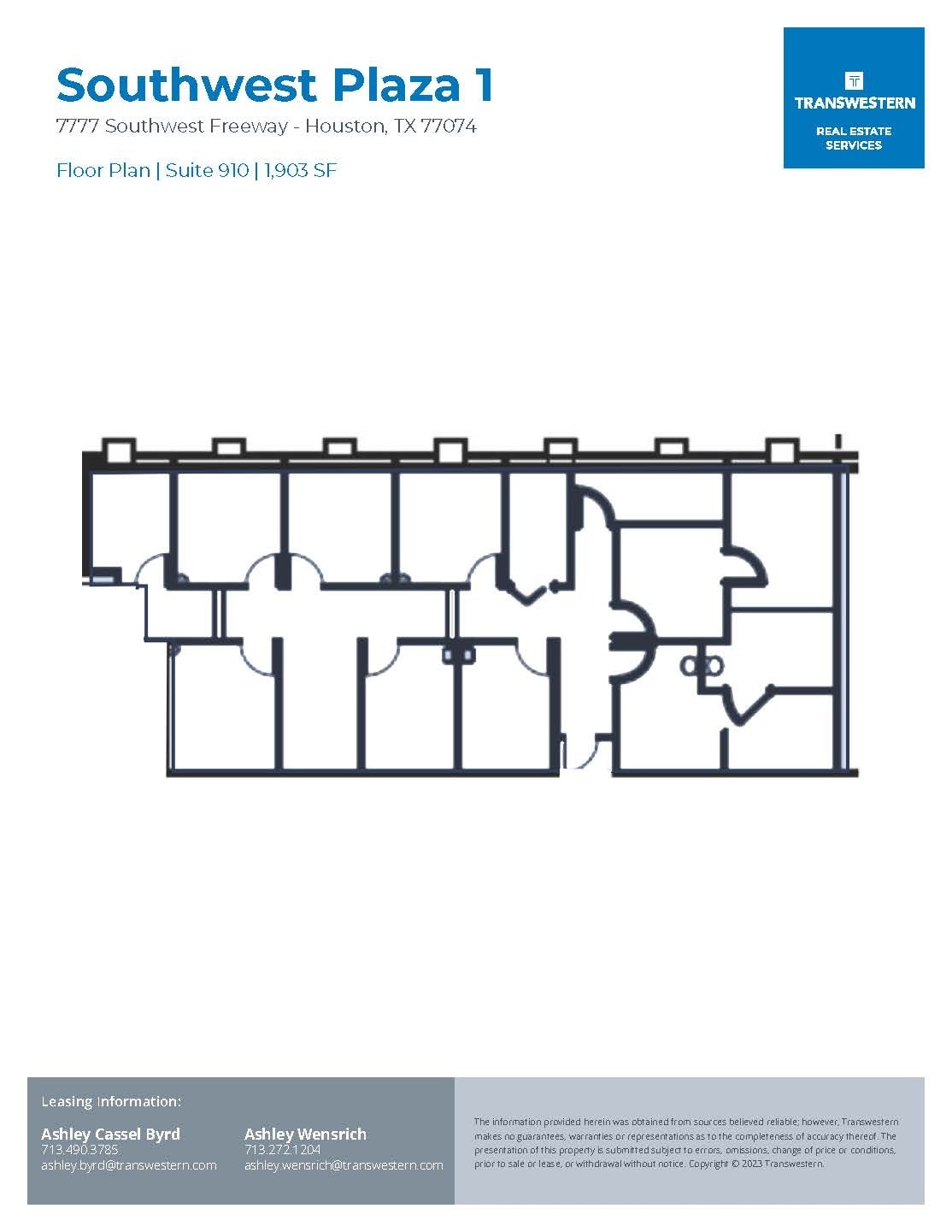 7737 Southwest Fwy, Houston, TX for lease Floor Plan- Image 1 of 1