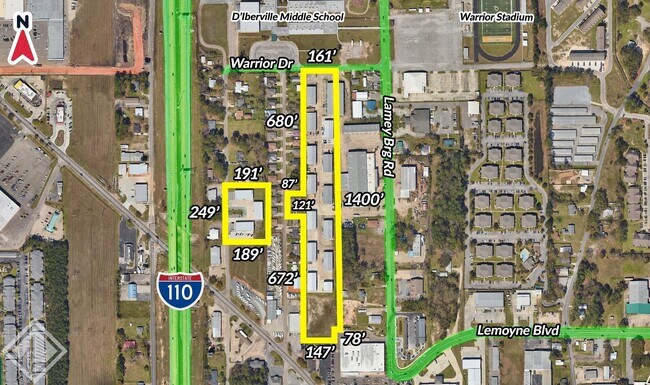 Plus de détails pour 3291 Warrior Dr, D'Iberville, MS - Local d'activités à louer