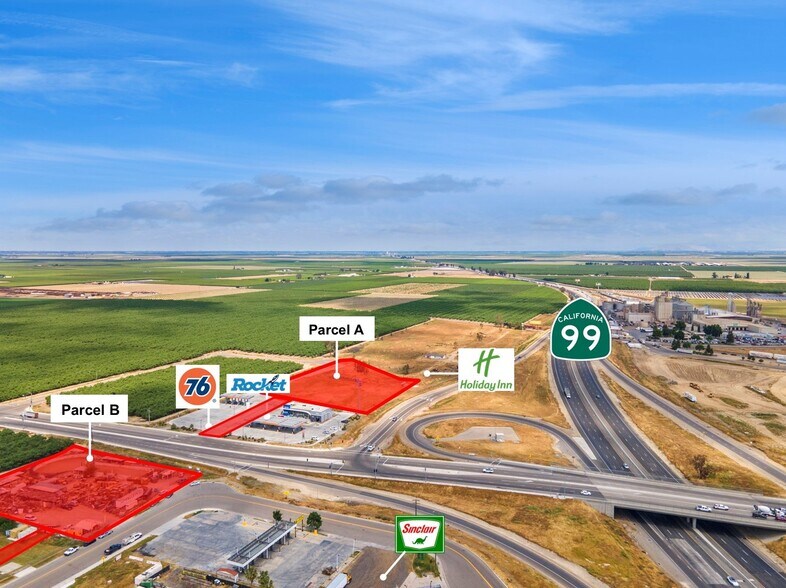 Retail Land: CA-99/Betty Dr ±4.69 Acres portefeuille de 2 propriétés à vendre sur LoopNet.ca - Photo du bâtiment - Image 2 de 16