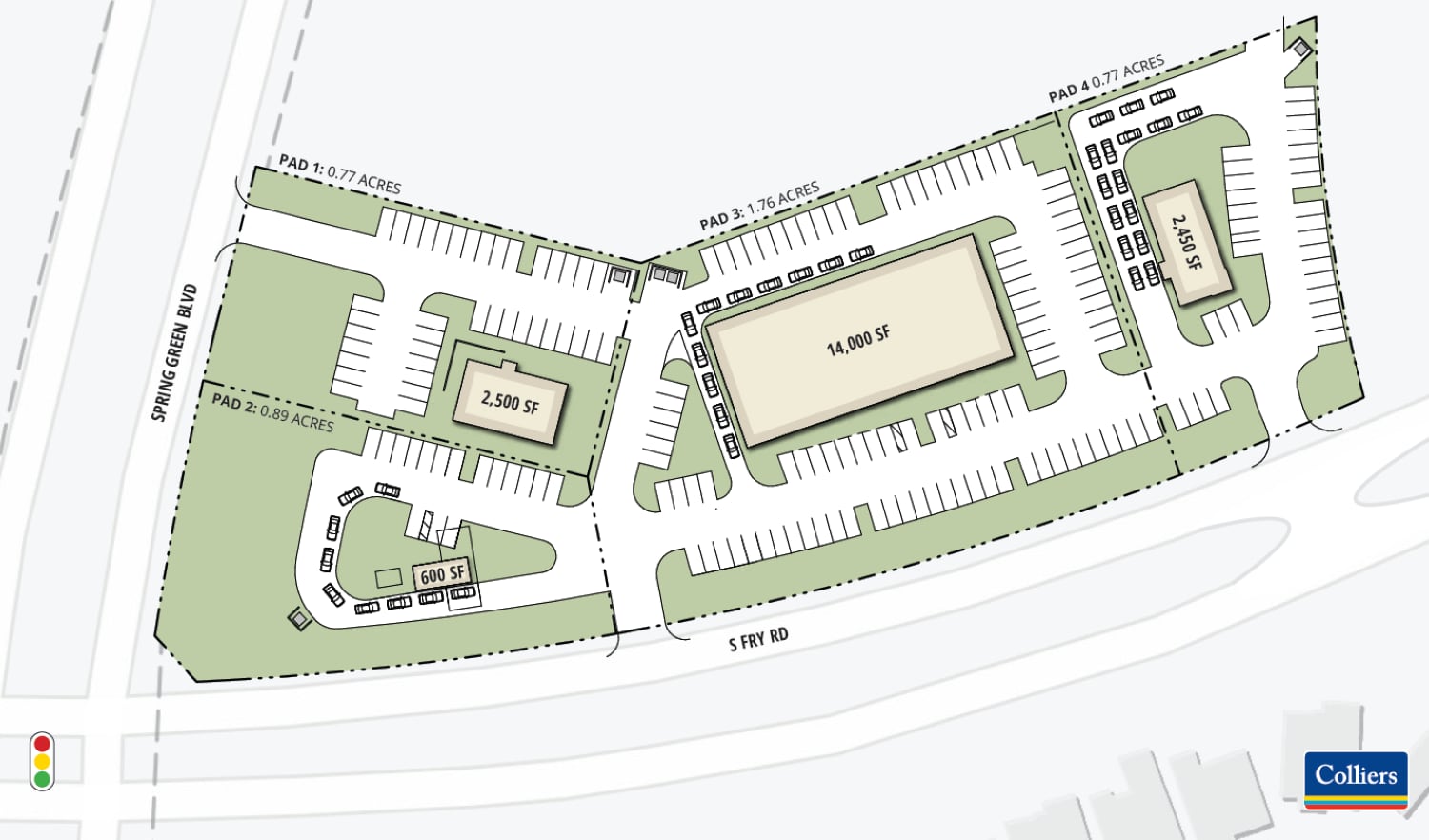 S Fry Rd & Spring Green Blvd, Katy, TX for lease Primary Photo- Image 1 of 2