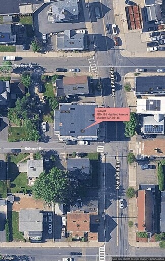 Plus de détails pour 180-182 Highland Ave, Malden, MA - Multi-résidentiel à vendre