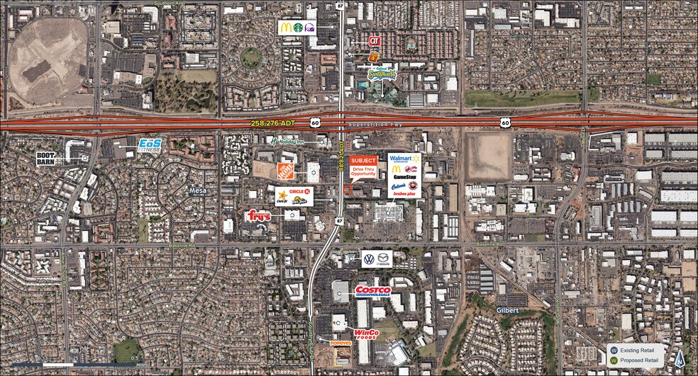 1821 S Country Club Dr, Mesa, AZ à louer - Photo du bâtiment - Image 3 de 12