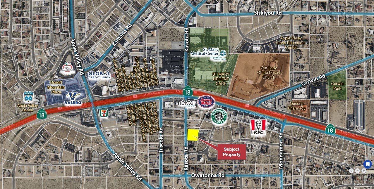 Kasota Rd, Apple Valley, CA à vendre Photo du bâtiment- Image 1 de 1