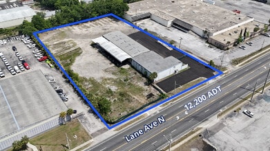 321 N Lane Ave, Jacksonville, FL - Aérien  Vue de la carte