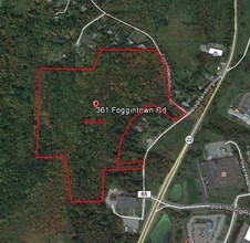 361 Foggintown Rd, Southeast, NY - Aérien  Vue de la carte