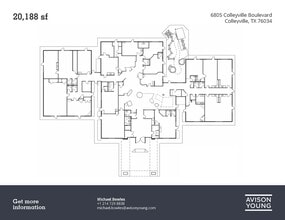 6805 Colleyville Blvd, Colleyville, TX for lease Floor Plan- Image 1 of 2
