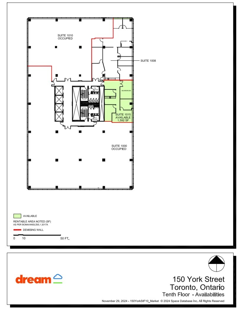 150 York St, Toronto, ON for lease Floor Plan- Image 1 of 1