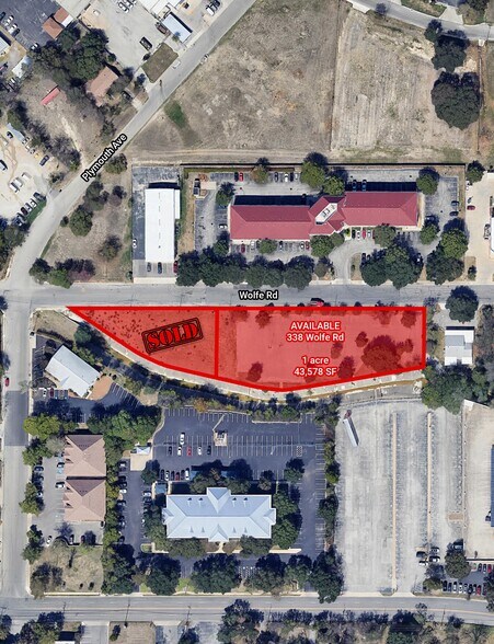 338 Wolfe Rd, San Antonio, TX à vendre - Aérien - Image 1 de 1
