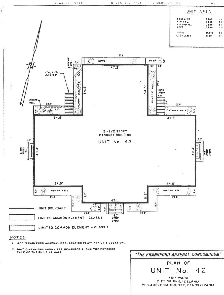 2275 Bridge St, Philadelphia, PA à louer Plan d’étage- Image 1 de 1