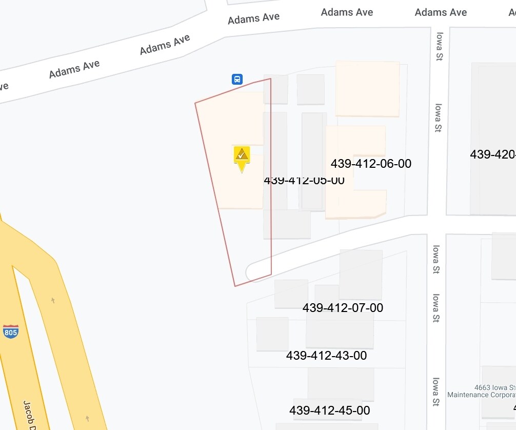 3131-3149 Adams Ave, San Diego, CA for sale Plat Map- Image 1 of 31