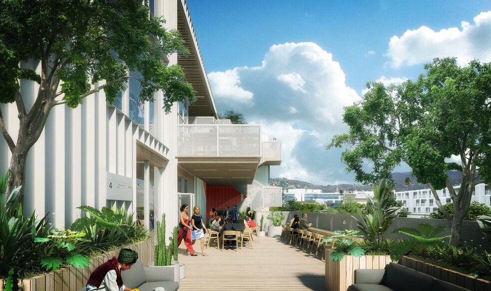 717 Seward St, Los Angeles, CA à louer - Photo du bâtiment - Image 3 de 7