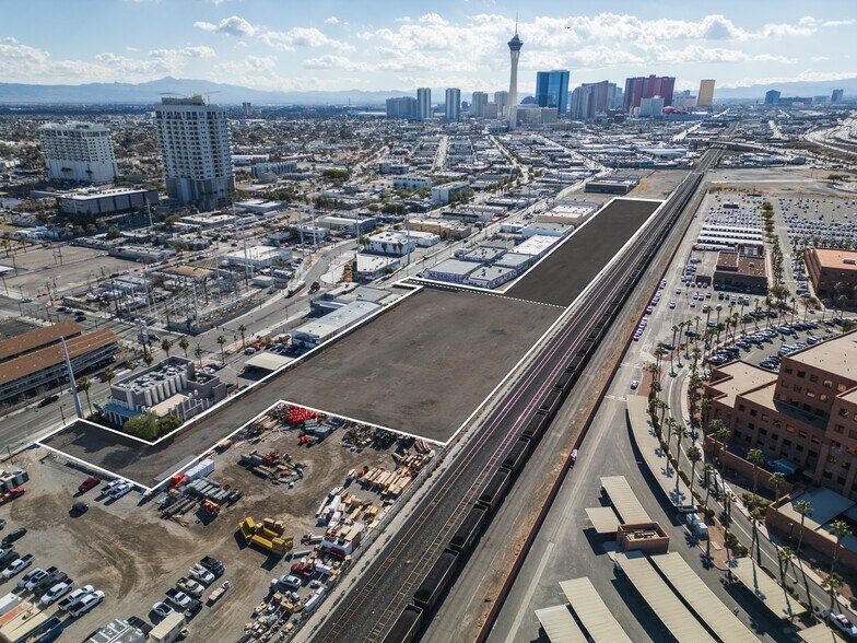 840 Commerce St, Las Vegas, NV à vendre - Aérien - Image 1 de 25